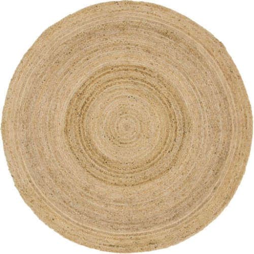 Braided Jute Round Rug image