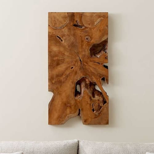 Slice Teak Wall Art image