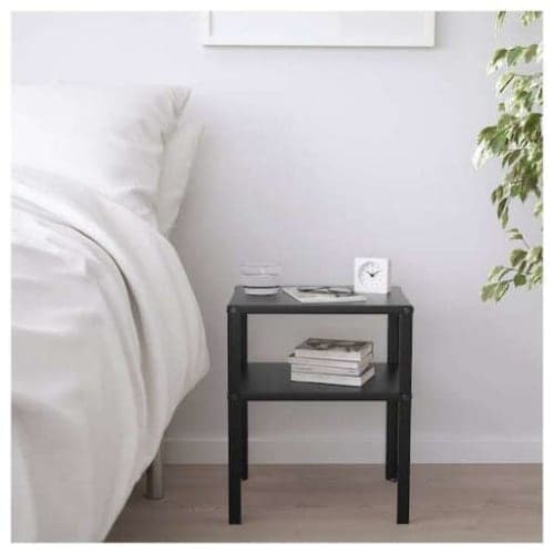 KNARREVIK Bedside table, black image