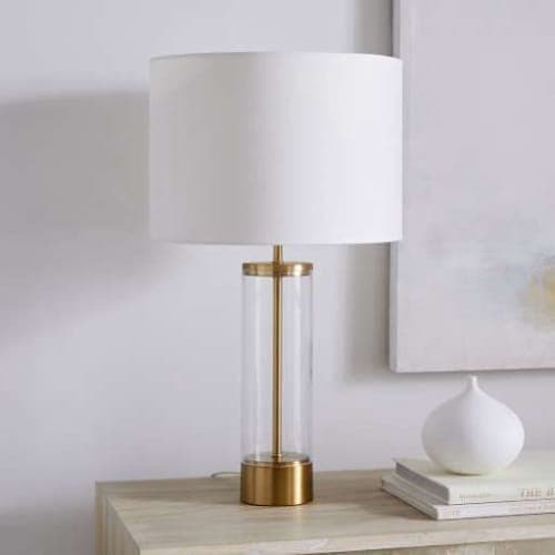 Acrylic Column Table Lamp image
