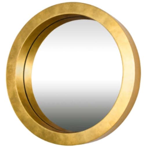 Ringleader Thick Frame Round Wall Mirror image