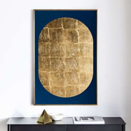Gilded Moon Wall Art image