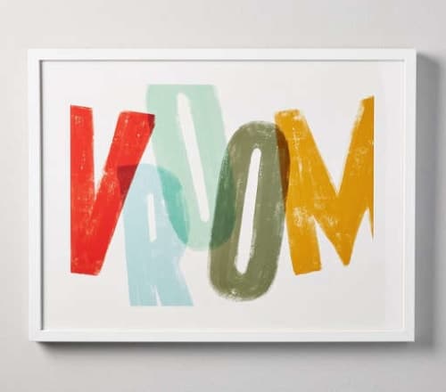 Minted® Vroom Wall Art by Daisy Rizzo image