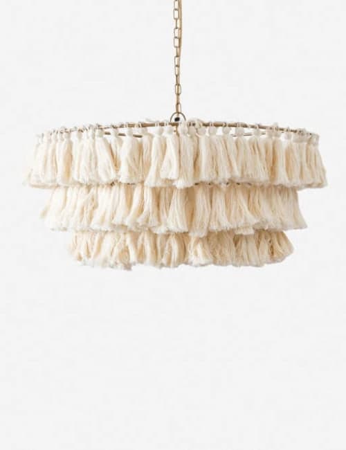 JUSTINA BLAKENEY FELA TASSEL CHANDELIER image