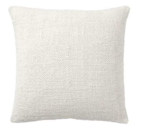 Faye Linen Textured Pillow Covers No Insert-20"x20" image