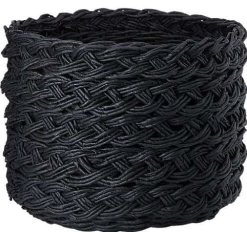 Black Braided Basket image