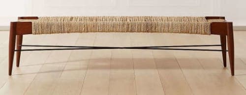 Wrap Large Natural Bench image