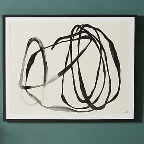 Motion Lines 3 Wall Art image