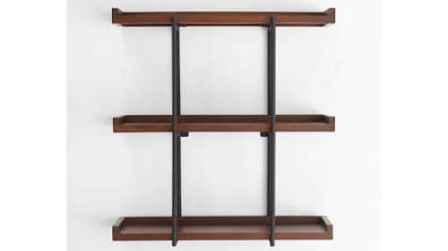 Beckett 36 3-Tier Wall Shelf Sable image