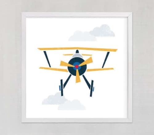 Minted Stacked Plane Wall Art by Jennifer Morehead image