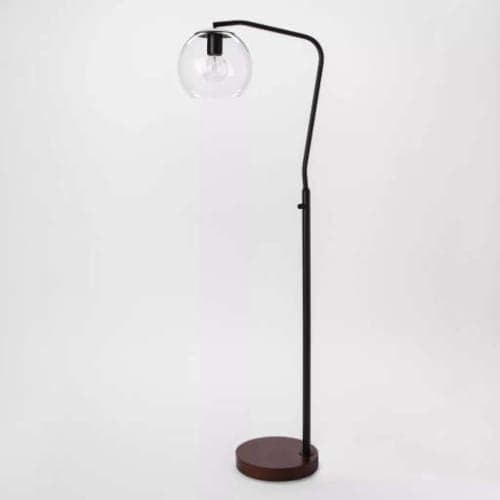 Madrot Glass Globe Floor Lamp image