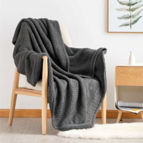 Cloninger Premium Knitted Reversible Throw image