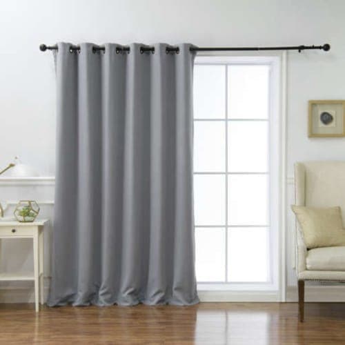 Scarsdale Extra Solid Blackout Thermal Grommet Single Curtain Panel image
