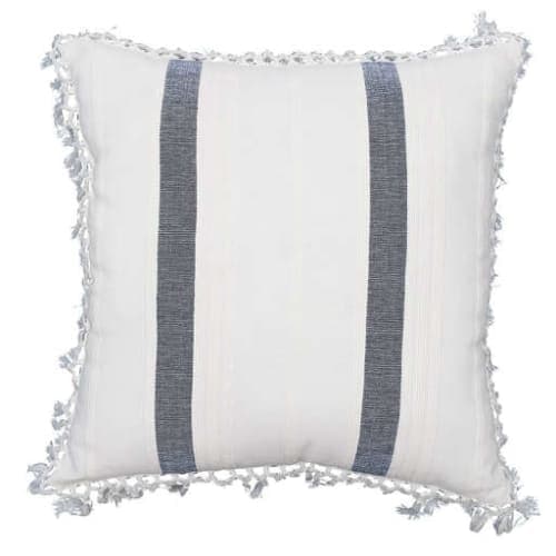 Creasey Square Cotton Pillow Cover & Insert image
