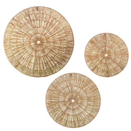 The Curated Nomad Terraza Woven Seagrass Wall Decor image
