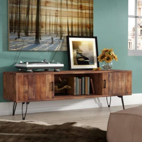 Adger Solid Wood TV Stand image