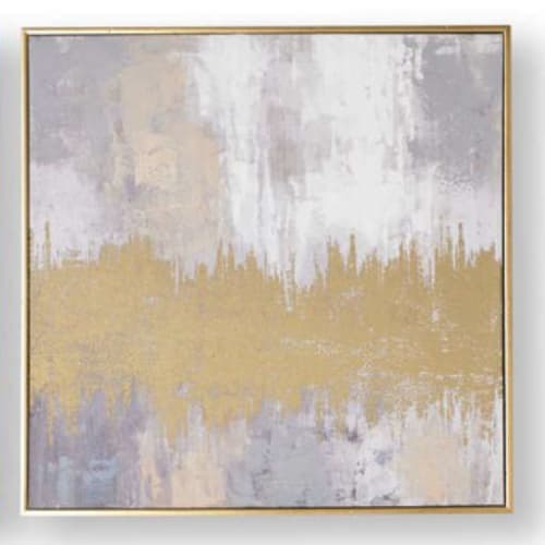 'Laguna Mist' 2 Piece Framed Acrylic Painting Print Set on Canvas image