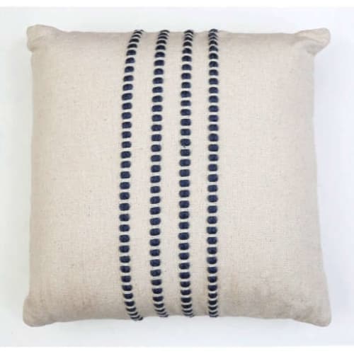 Charleston Square Cotton Pillow Cover & Insert image