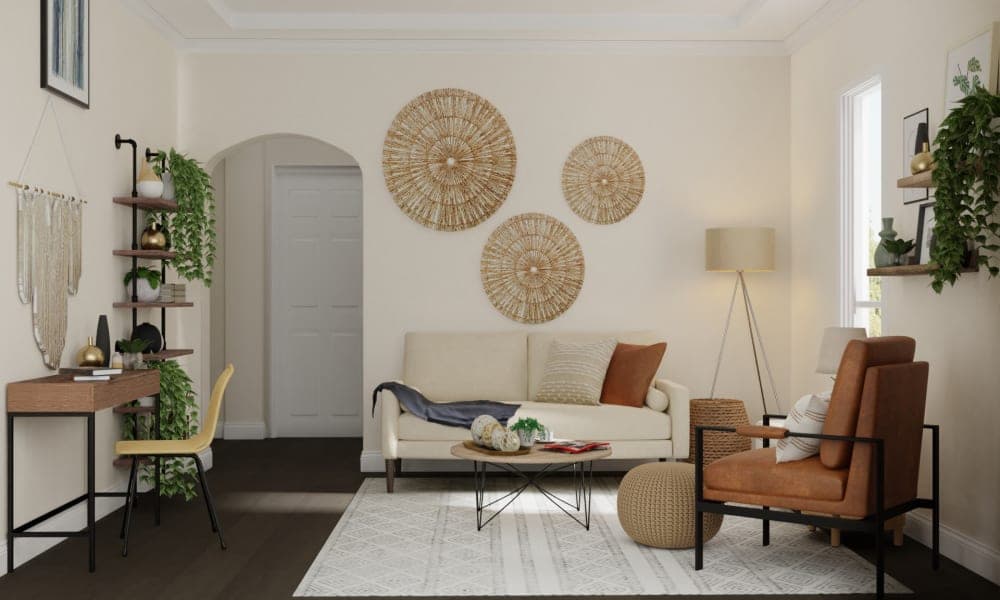 A high-on-style living room that doubles up as the perfect set for shoots!