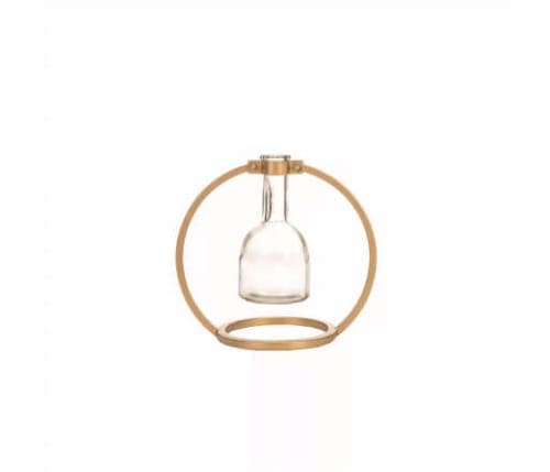 Capstone Brass Bud Vase - Foreside Home and Garden image