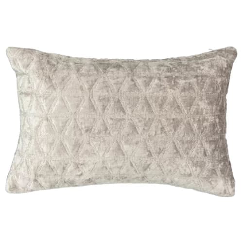 Social Call Velvet Lumbar Pillow image