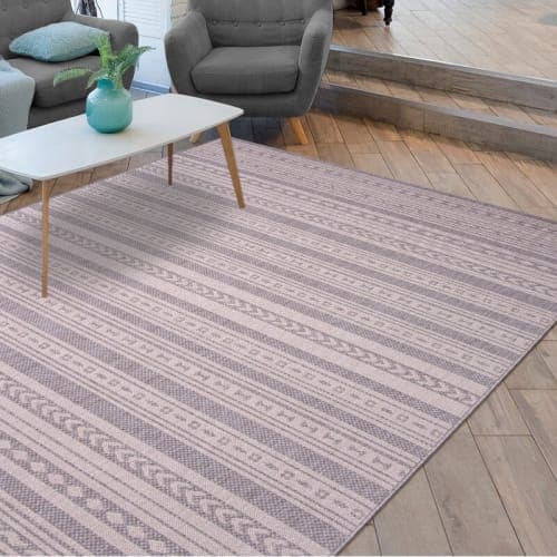Ruddell Gray Indoor/Outdoor Area Rug image