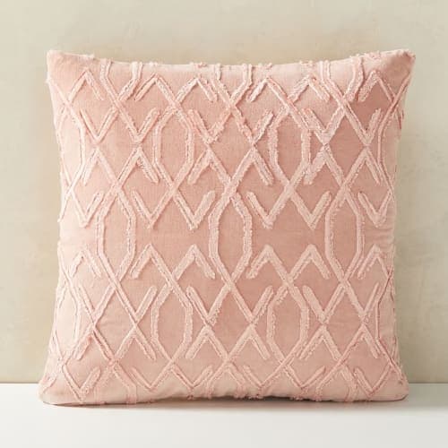 Cut Embroidery Velvet Pillow Cover image
