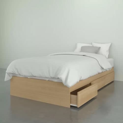 Ralsto Platform Bed with Three Drawers-Twin image
