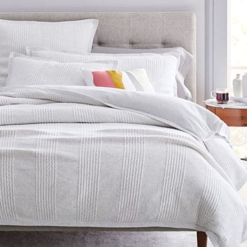 Cotton Cloud Jersey Duvet Cover & Shams image