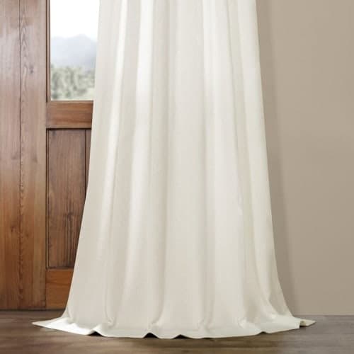 Brittnie Solid Sheer Room Darkening Thermal Rod Pocket Single Curtain Panel image