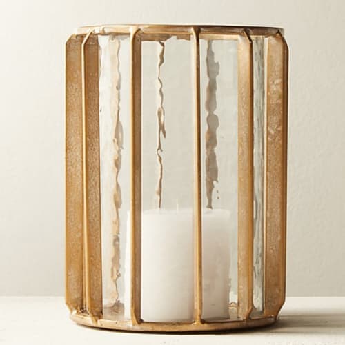 GAMMA GLASS AND BRASS HURRICANE SMALL image