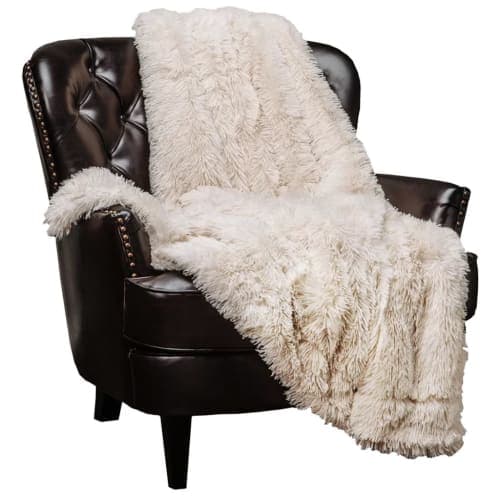Dedrick Shaggy Super Elegent Sherpa Long Fur Throw image