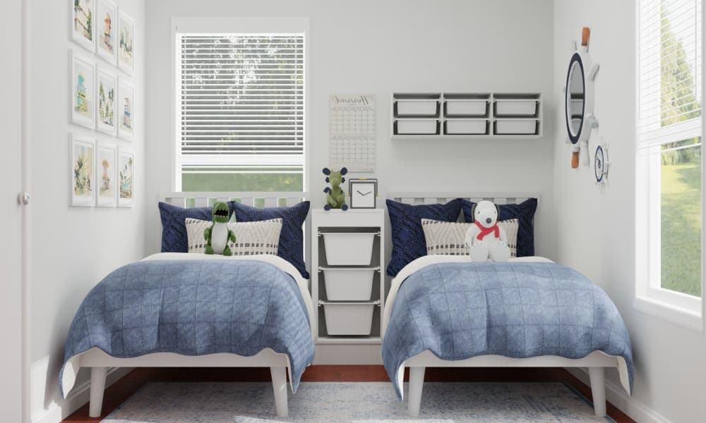 Bright Nautical: Coastal Casual Kid's Bedroom
