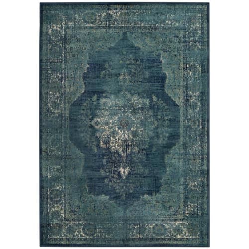 Moores Oriental Navy Area Rug-8'10"x12'2" image