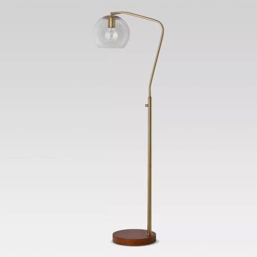Madrot Glass Globe Floor Lamp image