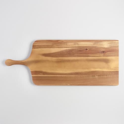 Extra Large Acacia Wood Paddle Cutting Board image