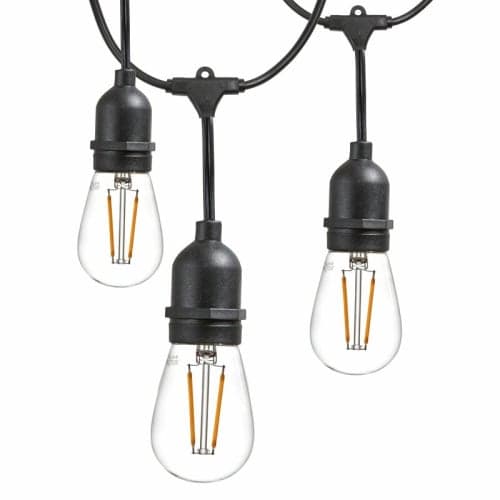 25' Outdoor 9 - Bulb Standard String Light image