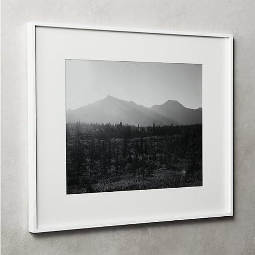 Gallery White Frame with White mat image
