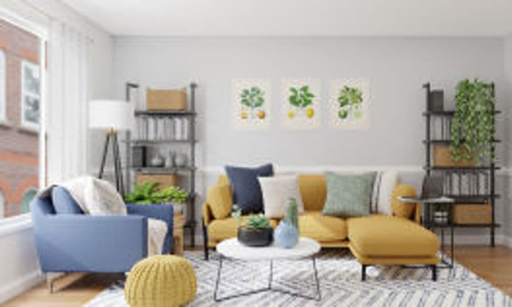 Next in Style - 10 Tips On How To Decorate A Small Apartment Living Room