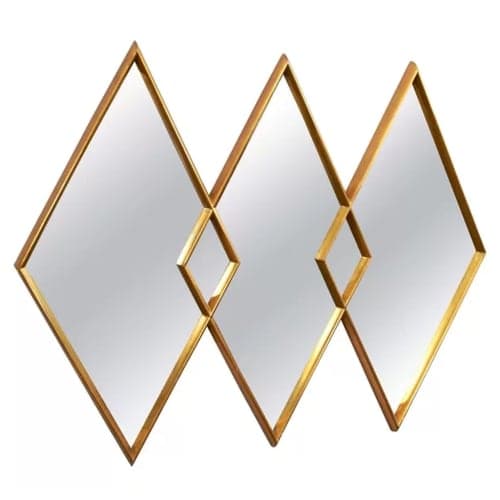 Overlapping Diamonds Mirror image