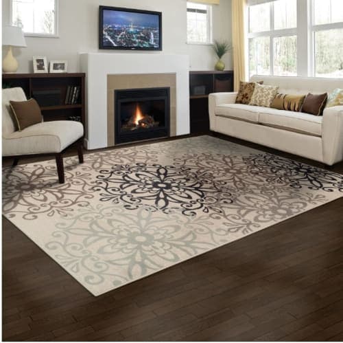 Elegant Floral Pattern Area Rug image