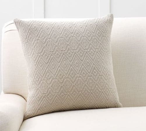 Washed Diamond Textured Pillow Cover image