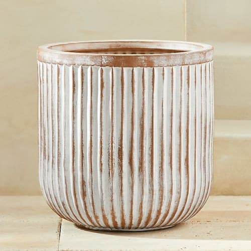 CAIO FLUTED PLANTER LARGE image