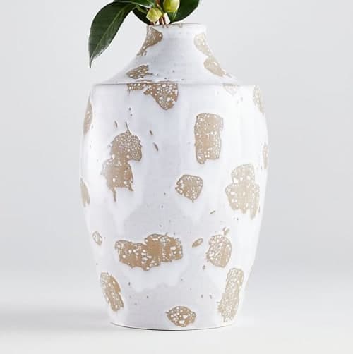 Edmer Spotted Large White Vase image