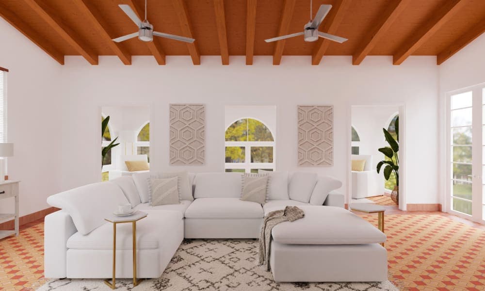 Neutral Elegant Living Room