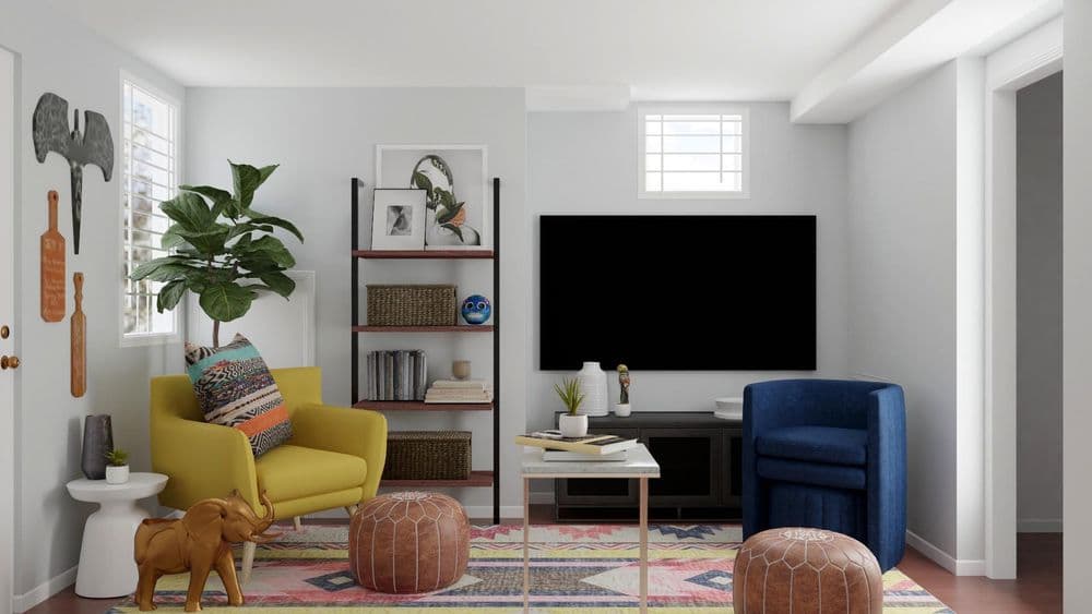 A vibrant eclectic living room done just right! Gallery, Image 2