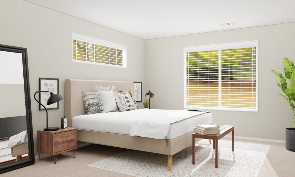 A Light and Peaceful Boho-Inspired Bedroom