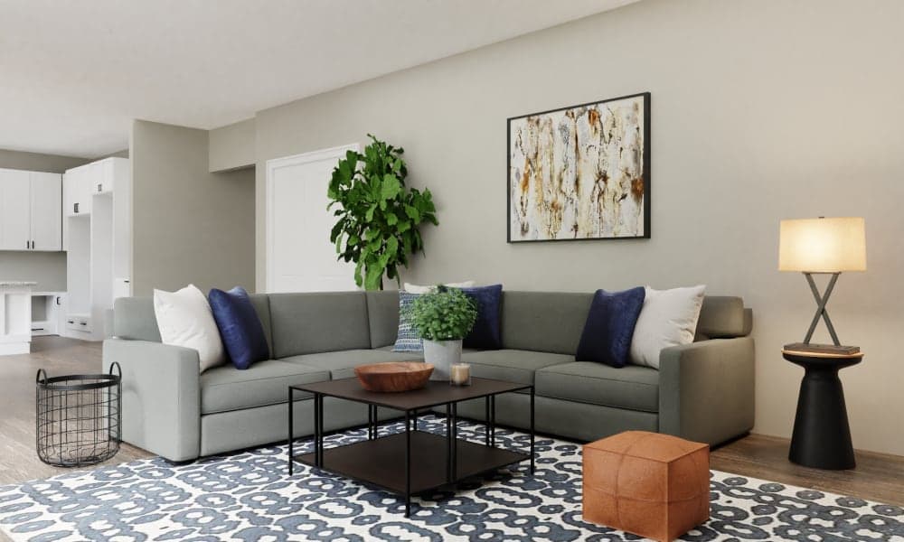 The Dark Blue Living Room of Your Dreams