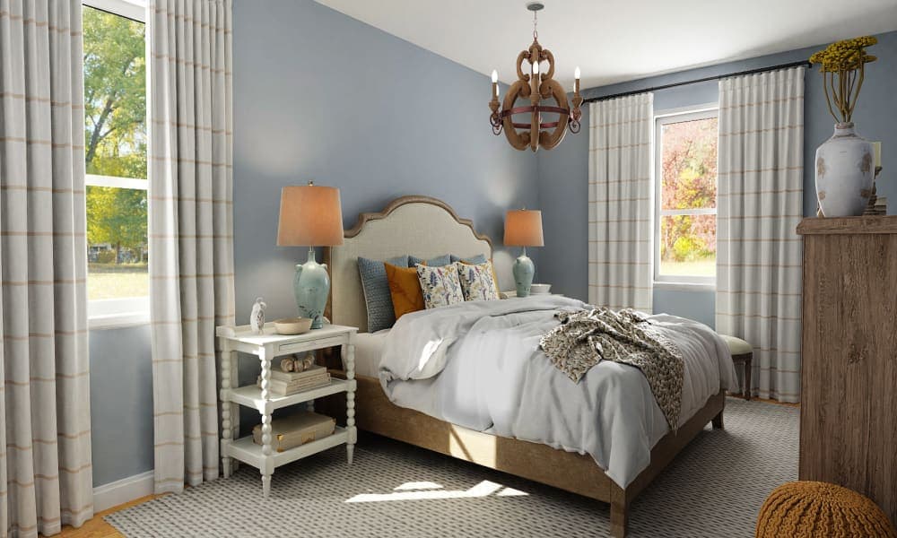 A Floral Paradise In This French Country Bedroom