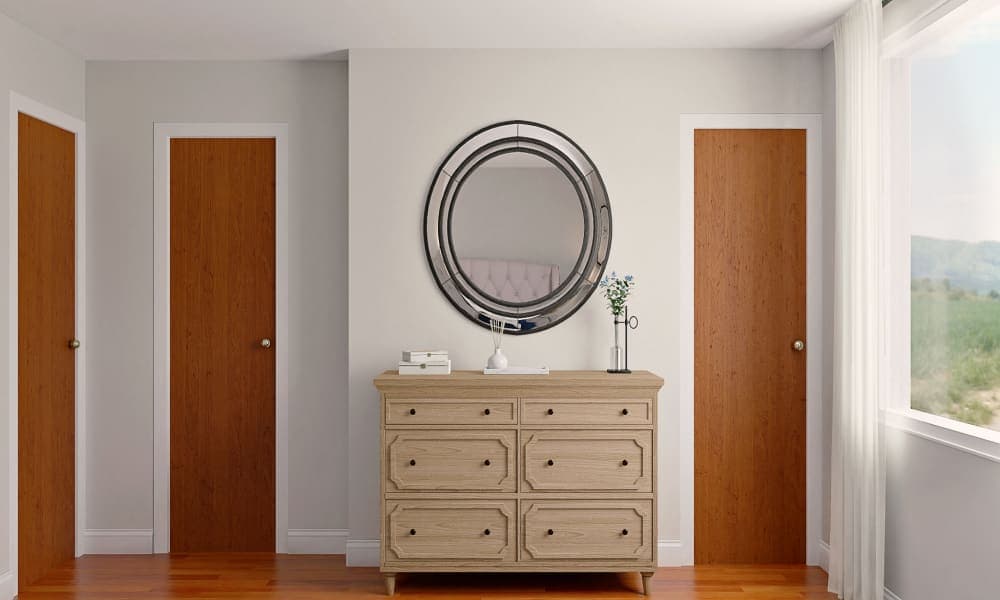 Blue Accents: Romantic French Country Bedroom